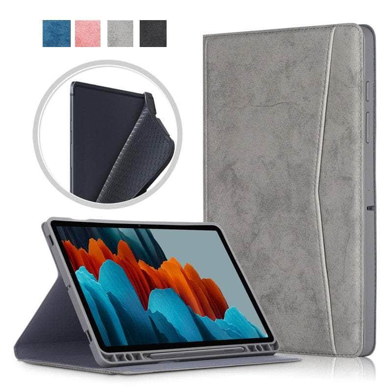 CaseBuddy Australia Casebuddy Galaxy Tab S8 Plus X800 Pencil Holder Luxury Smart Case