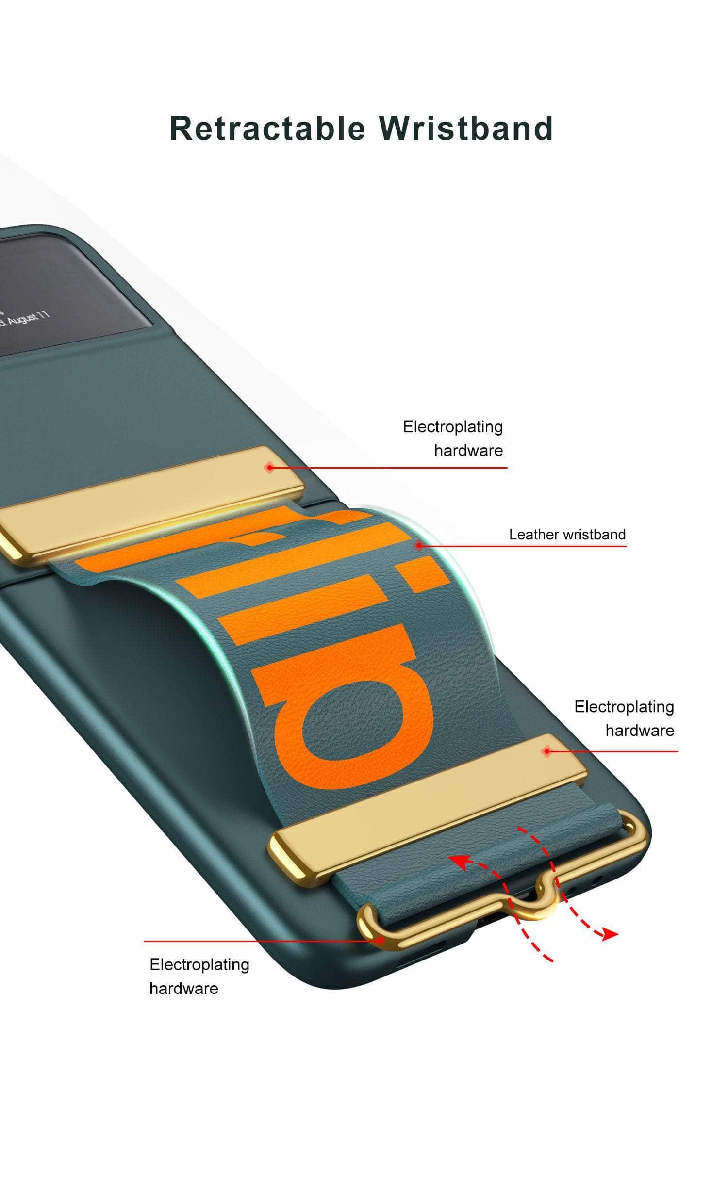 Casebuddy Galaxy Z Flip 3 Ultra-Thin Wristband Bracket