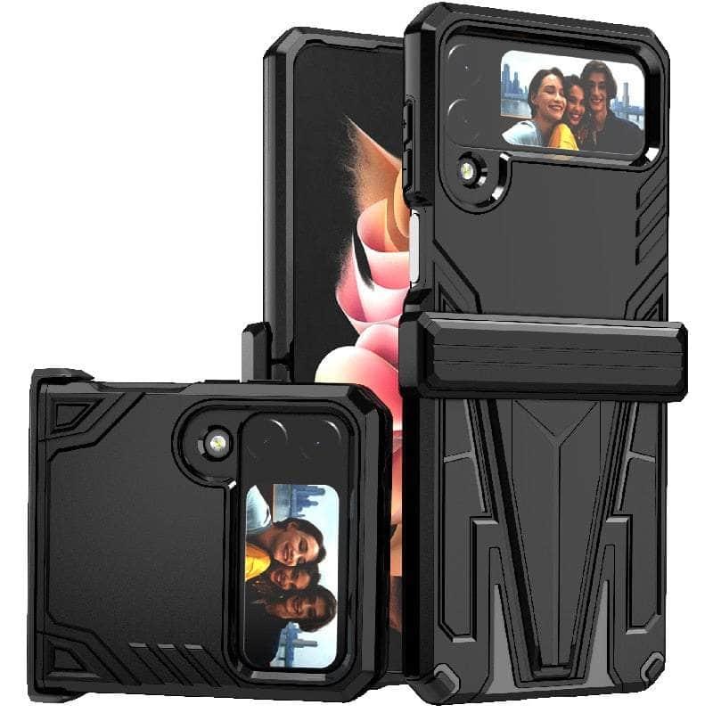 Casebuddy Galaxy Z Flip 4 Armor Rugged Silicone Shockproof Case