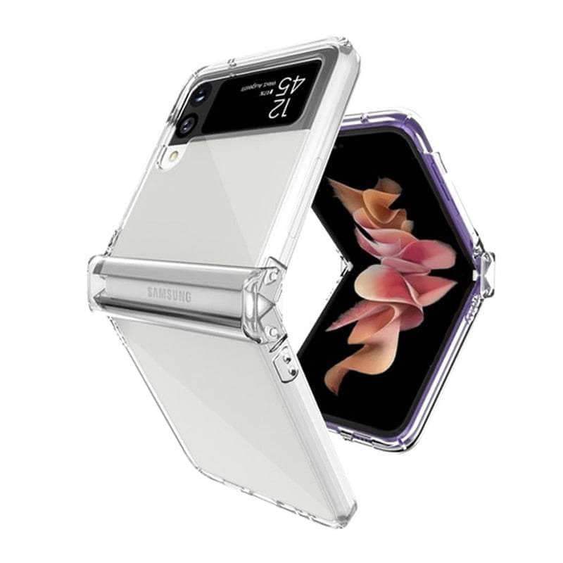 Casebuddy Galaxy Z Flip 4 Transparent Hard Hinge Protector