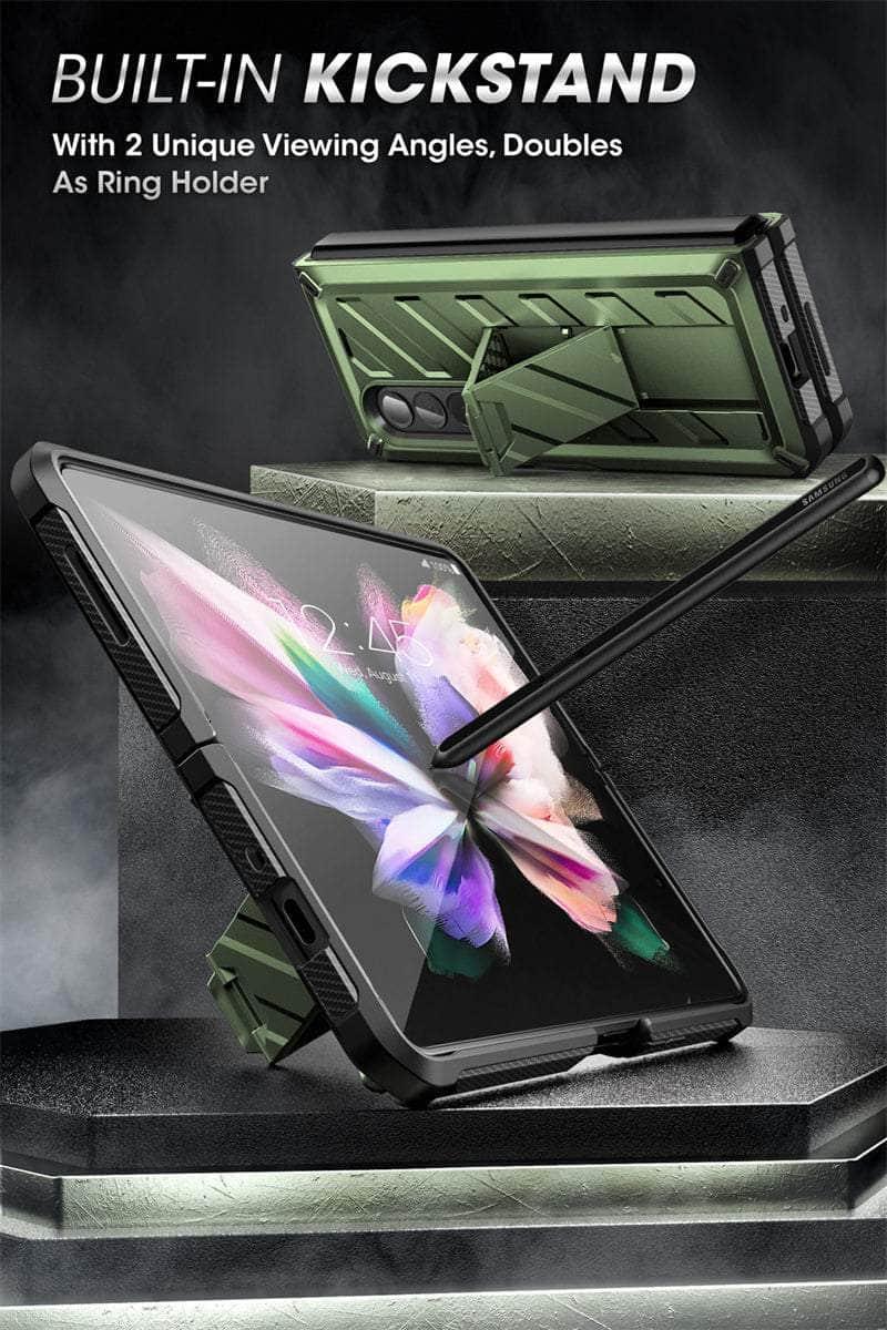 Casebuddy Galaxy Z Fold 3 SUPCASE UB Rugged Belt Clip Case