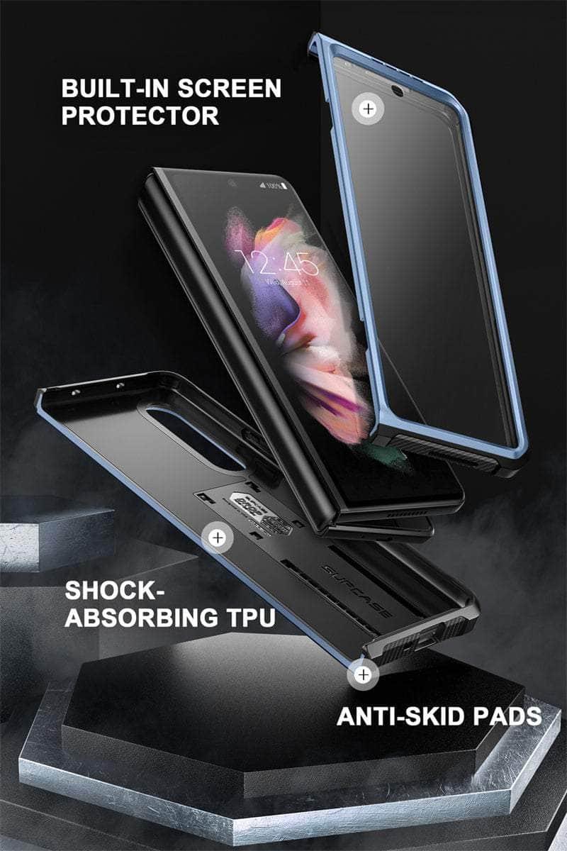 Casebuddy Galaxy Z Fold 3 SUPCASE UB Rugged Belt Clip Case