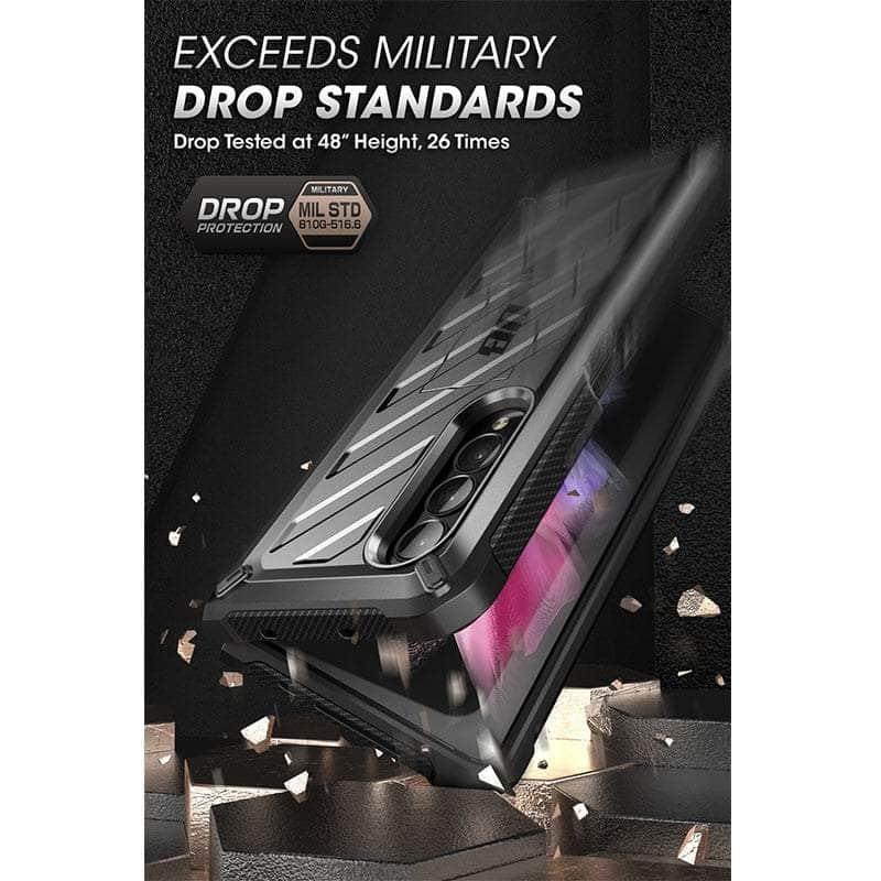 Casebuddy Galaxy Z Fold 3 SUPCASE UB Rugged Belt Clip Case