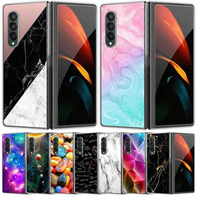 CaseBuddy Australia Casebuddy Hard Plastic Themed Galaxy Z Fold 3 5G Case