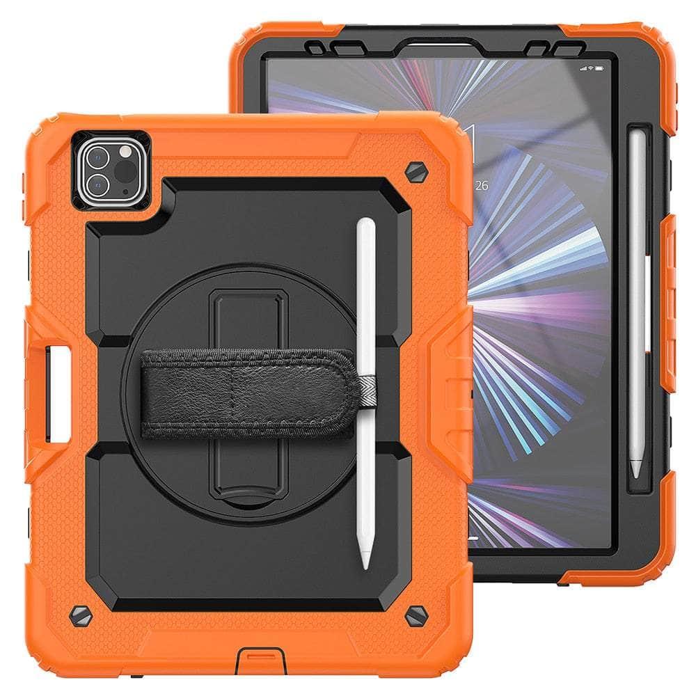 Casebuddy Orange / iPad Pro 11 2022 Heavy Duty iPad Pro 11 2022 Case
