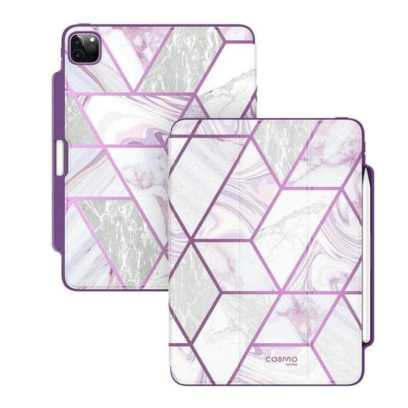 CaseBuddy Australia Casebuddy I-BLASON iPad Pro 12.9 Case (2021) Cosmo Full-Body Trifold Smart Cover