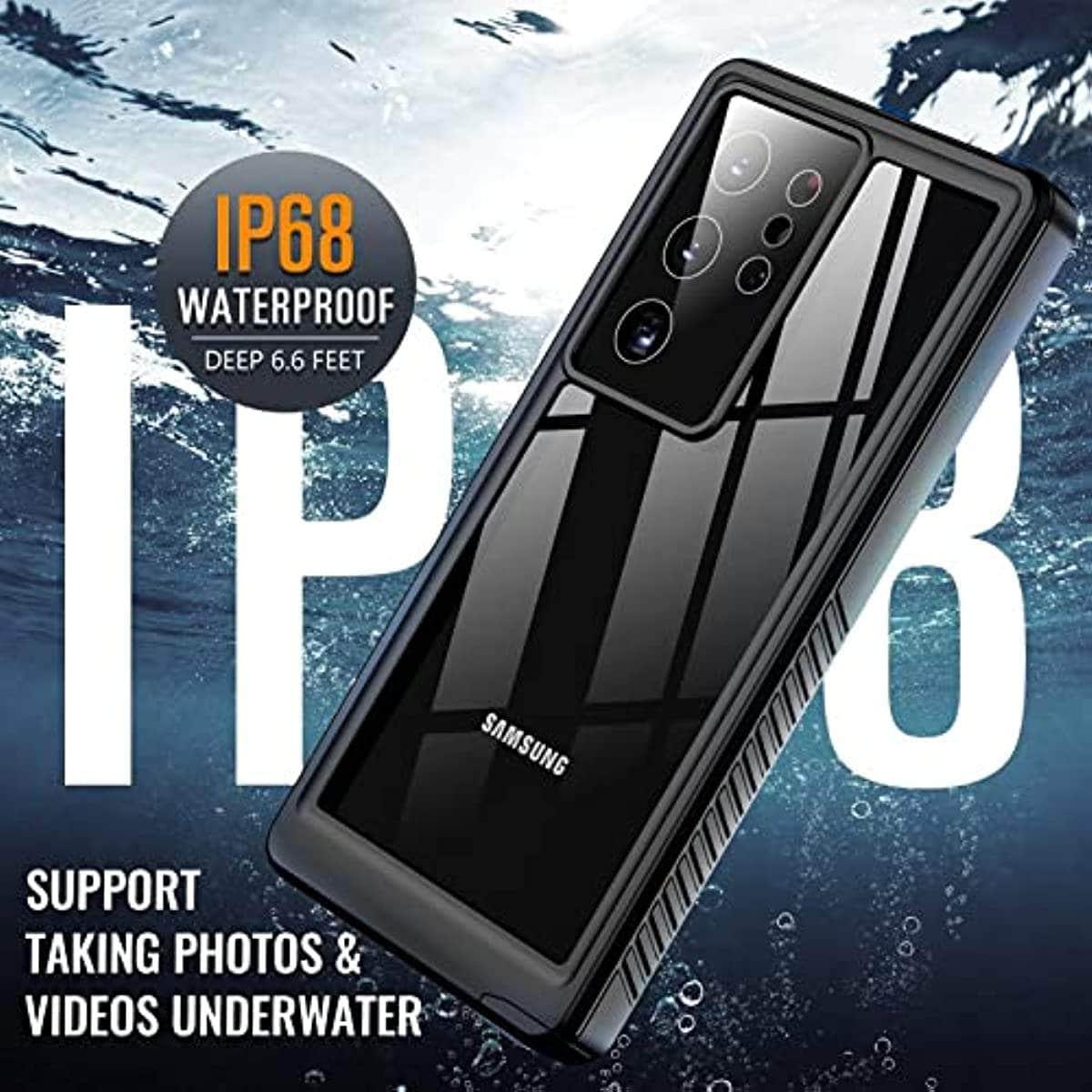 Casebuddy IP68 Waterproof Galaxy S23 Plus Waterproof Swim Case