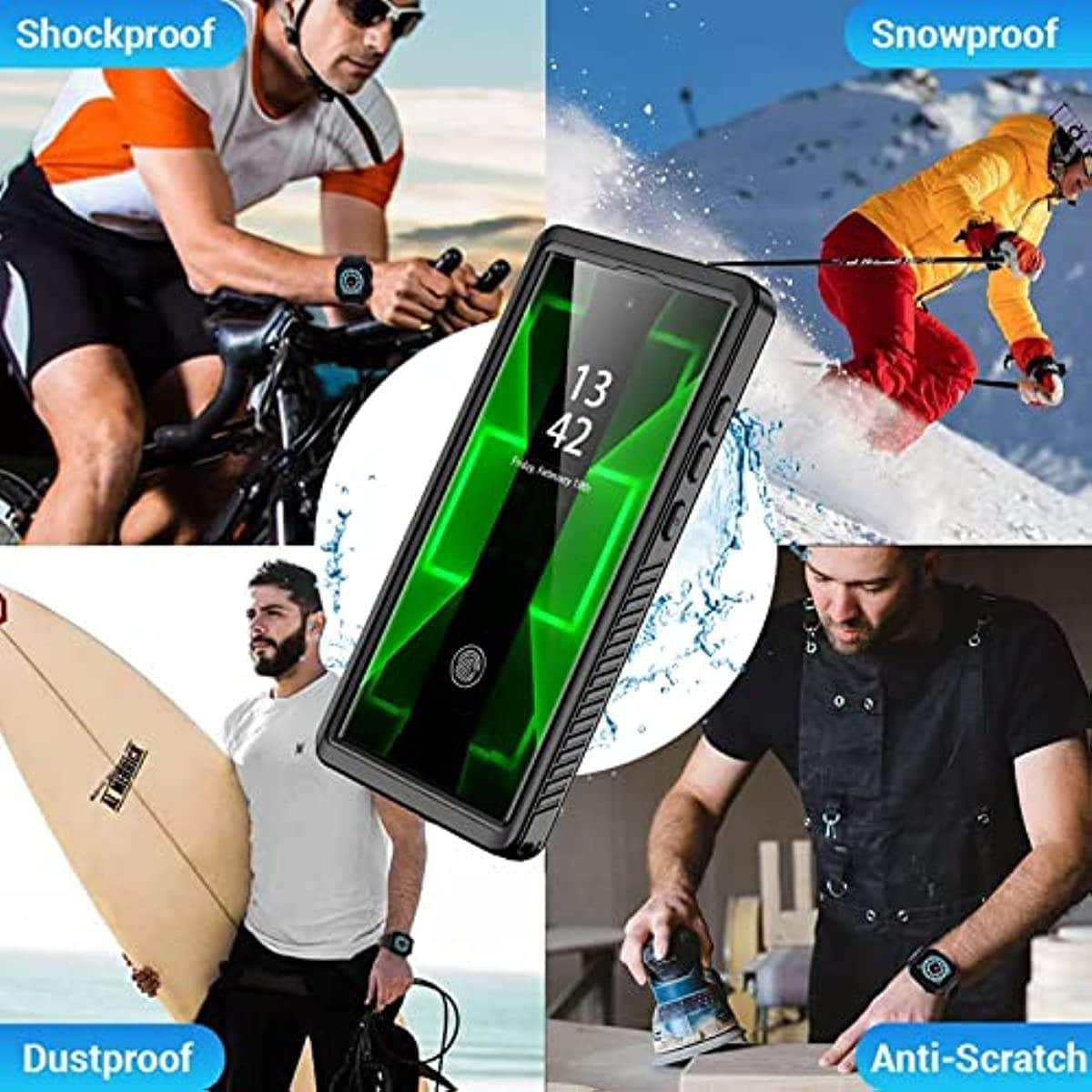 Casebuddy IP68 Waterproof Galaxy S23 Plus Waterproof Swim Case