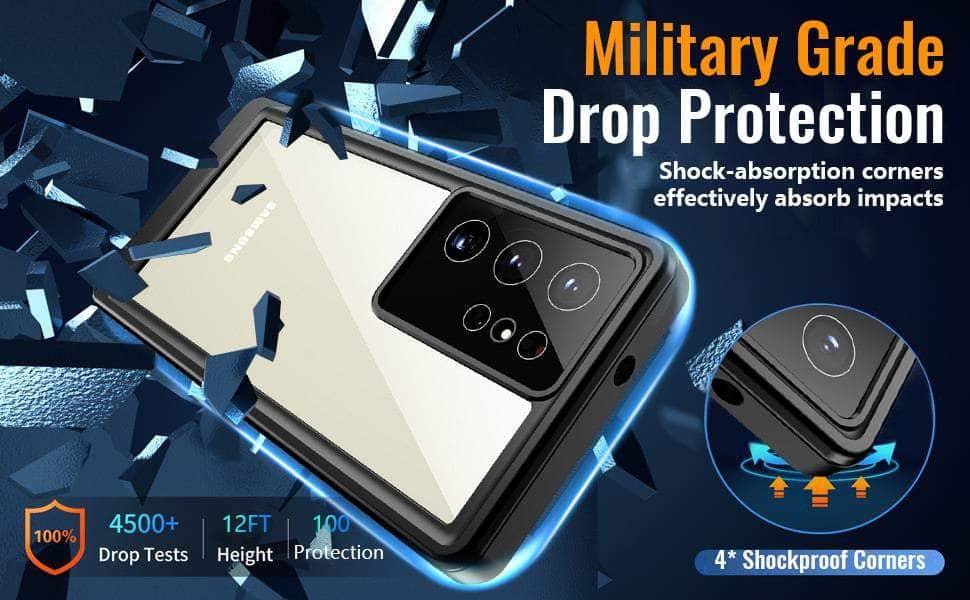 Casebuddy IP68 Waterproof Galaxy S23 Plus Waterproof Swim Case