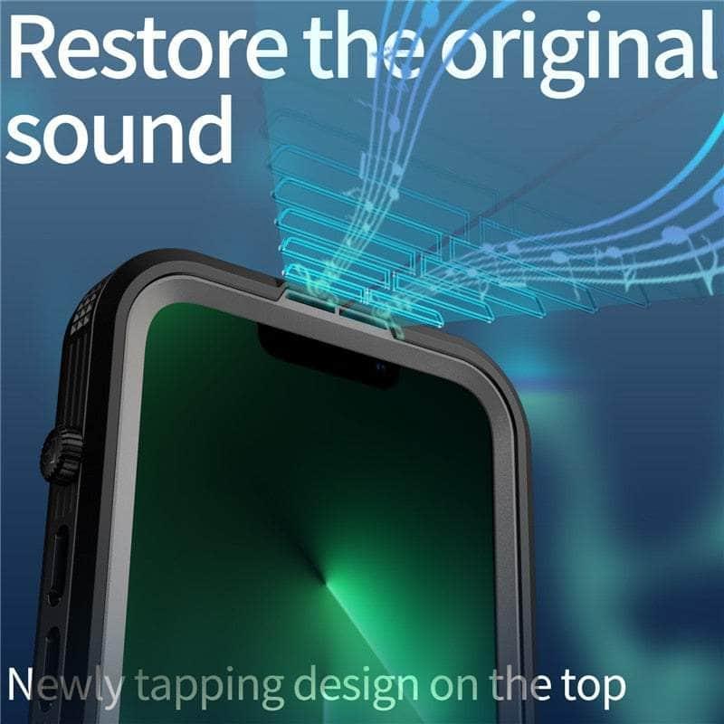 Casebuddy IP68 Waterproof iPhone 14 Plus Diving Wireless Charging Case