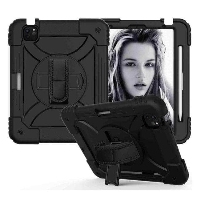 CaseBuddy Australia Casebuddy 5 iPad Air 4 10.9 Case 2020 Hybrid 3 Layers Armor Kids Shockproof Case