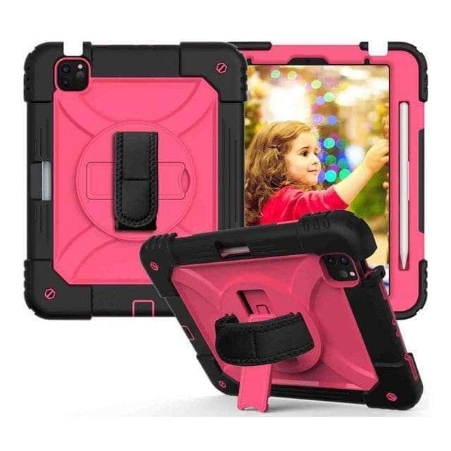 CaseBuddy Australia Casebuddy 6 iPad Air 4 10.9 Case 2020 Hybrid 3 Layers Armor Kids Shockproof Case