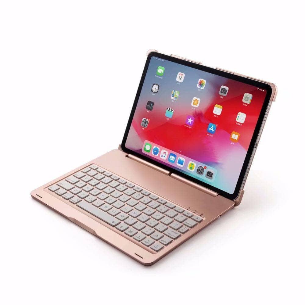 iPad Pro 11 2018 360 Bluetooth Wireless Backlit Keyboard Case A1980 - CaseBuddy