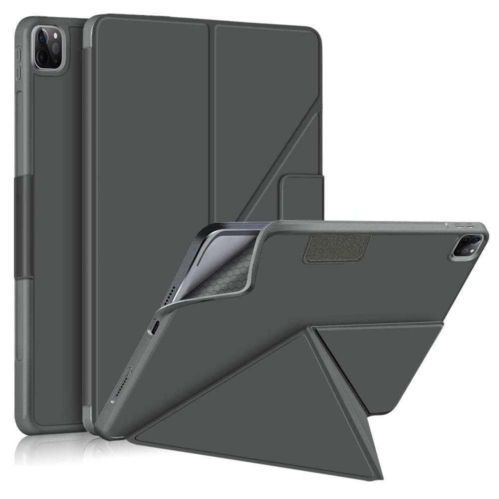 Casebuddy BXJG Gray / iPad Pro 11 Inch iPad Pro 11 2022 Tri-Fold Super Smart Case