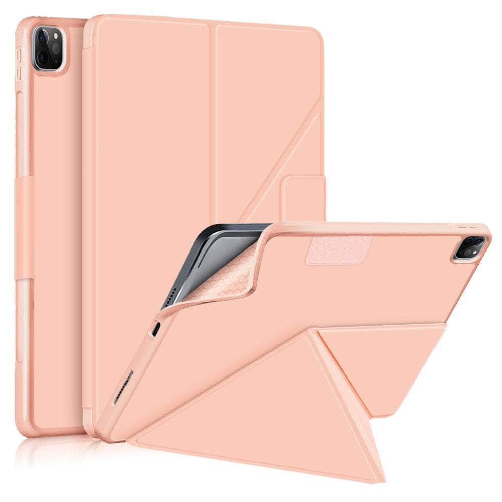 Casebuddy BXJG Pink / iPad Pro 11 Inch iPad Pro 11 2022 Tri-Fold Super Smart Case