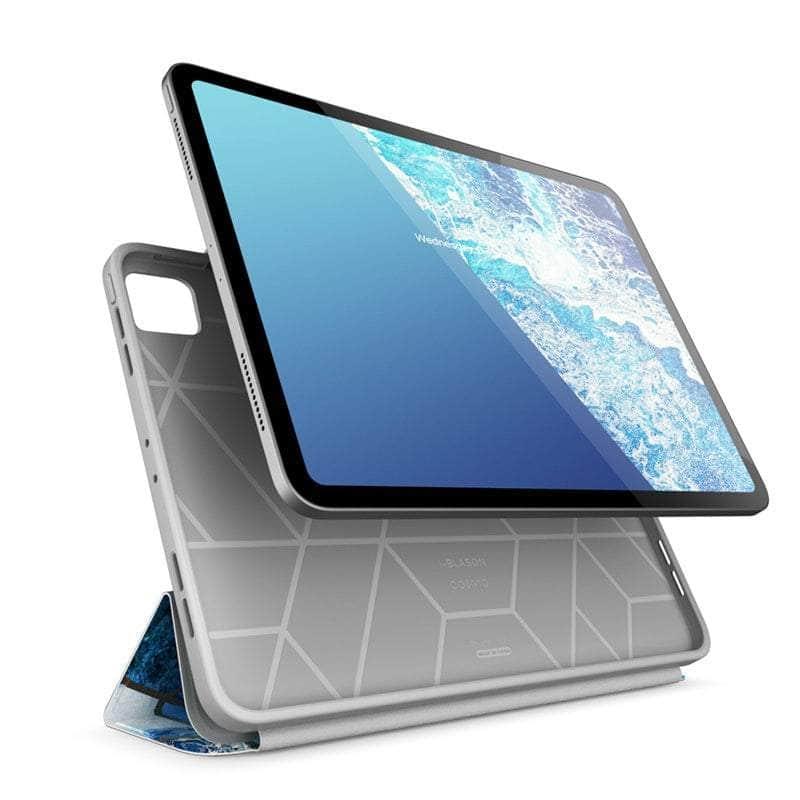 Casebuddy iPad Pro 12.9 2022 i-Blason Cosmo Full-Body Trifold Stand