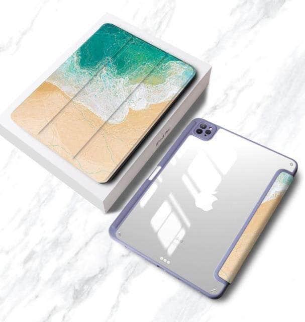 CaseBuddy Australia Casebuddy Coastline / iPad Pro 11 2021 iPad Pro 2021 Apple Pencil Holder Wireless Charging Case