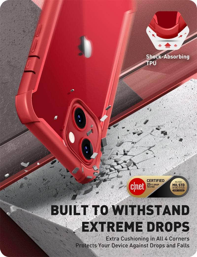 Casebuddy Black / PC + TPU iPhone 14 I-BLASON Ares Dual Layer Rugged Case