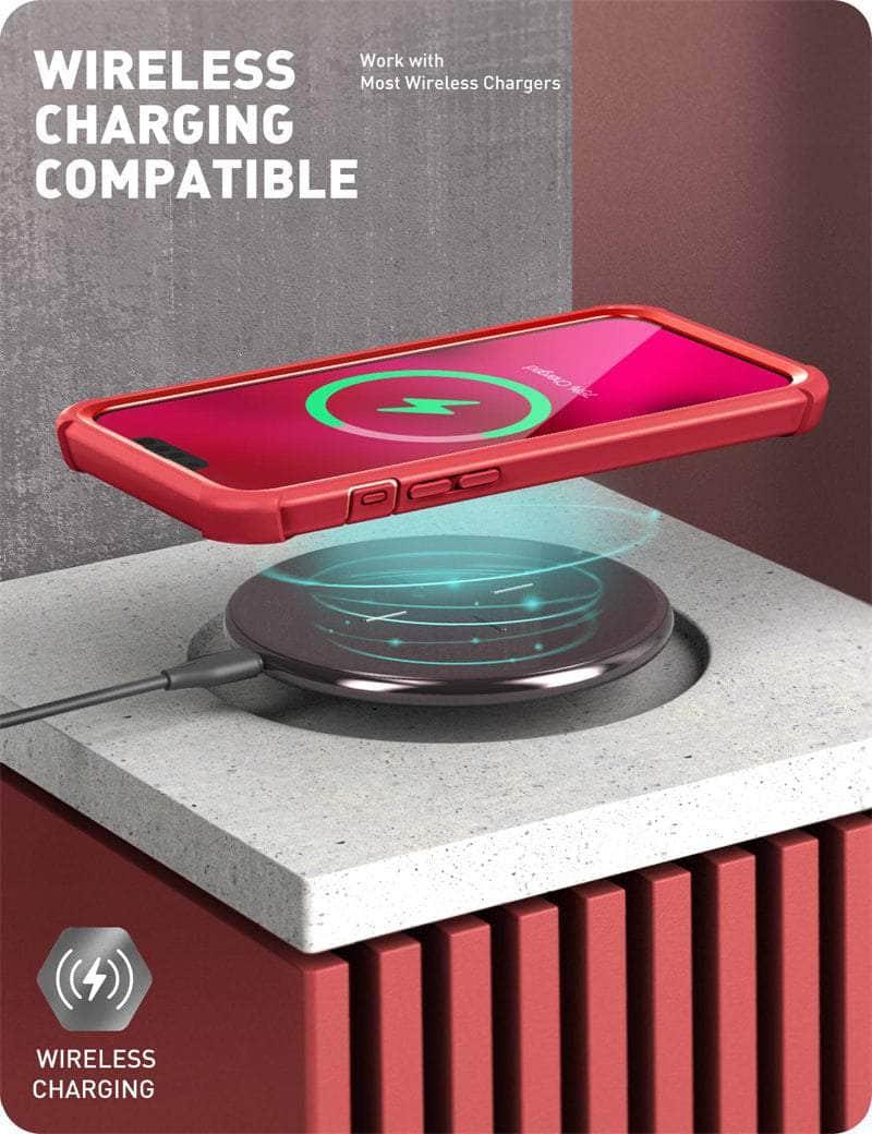 Casebuddy Black / PC + TPU iPhone 14 I-BLASON Ares Dual Layer Rugged Case