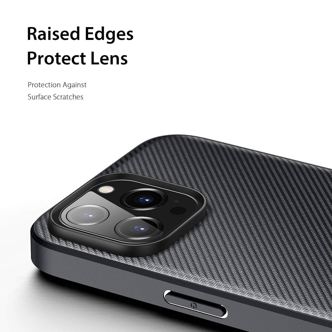 Casebuddy iPhone 14 Pro DUX DUCIS Woven Fabric Slim Back Case