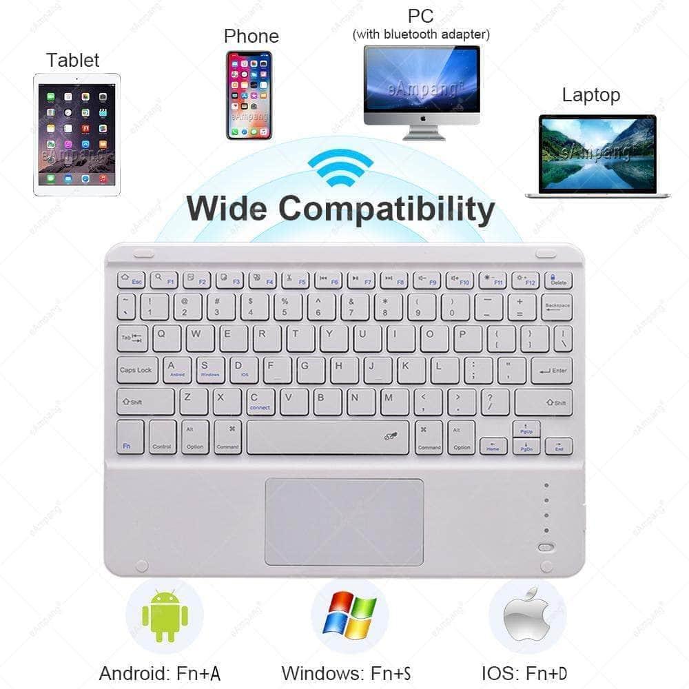 CaseBuddy Australia Casebuddy Keyboard Case iPad Air 5 Pen Slot Detachable Magnet Trackpad