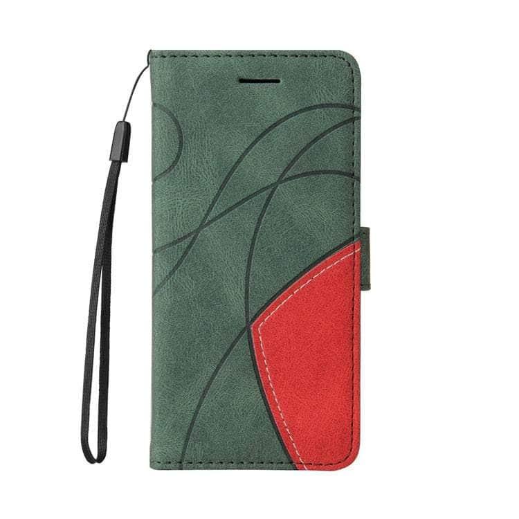 Casebuddy Green / For Pixel 6 Luxury Pixel 6 Leather Wallet Case