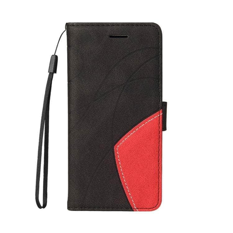 Casebuddy Black / For Pixel 6 Luxury Pixel 6 Leather Wallet Case