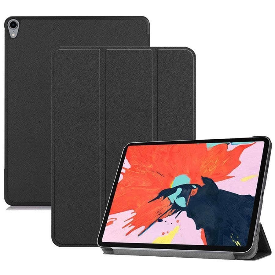 Magnetic Case iPad Pro 12.9 2018 (3th Gen) Leather Look Flip Auto Sleep/Wake