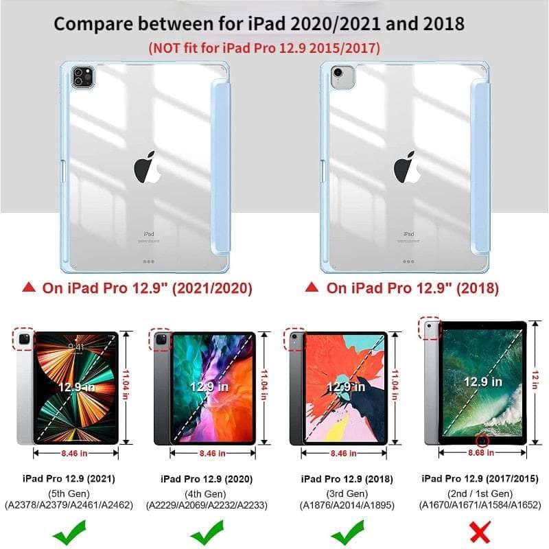 Magnetic Detachable Back Case iPad 10 2022
