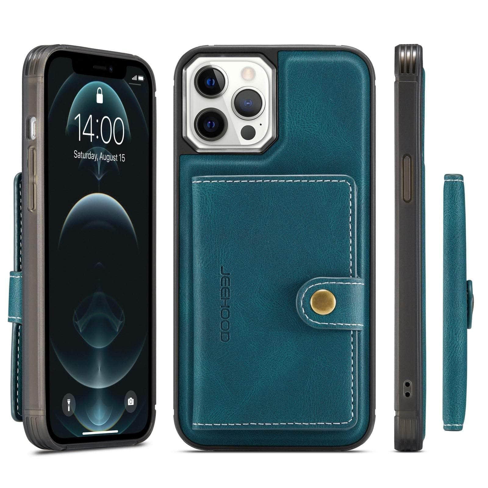 CaseBuddy Australia Casebuddy Magnetic Magsafe Leather Case iPhone 12 Stand Holder