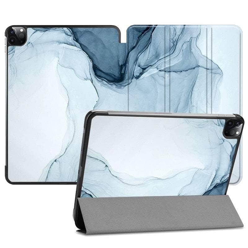 Casebuddy IP14 / iPad 10 2022 MTT Marble iPad 10 2022 Vegan Leather Flip Stand