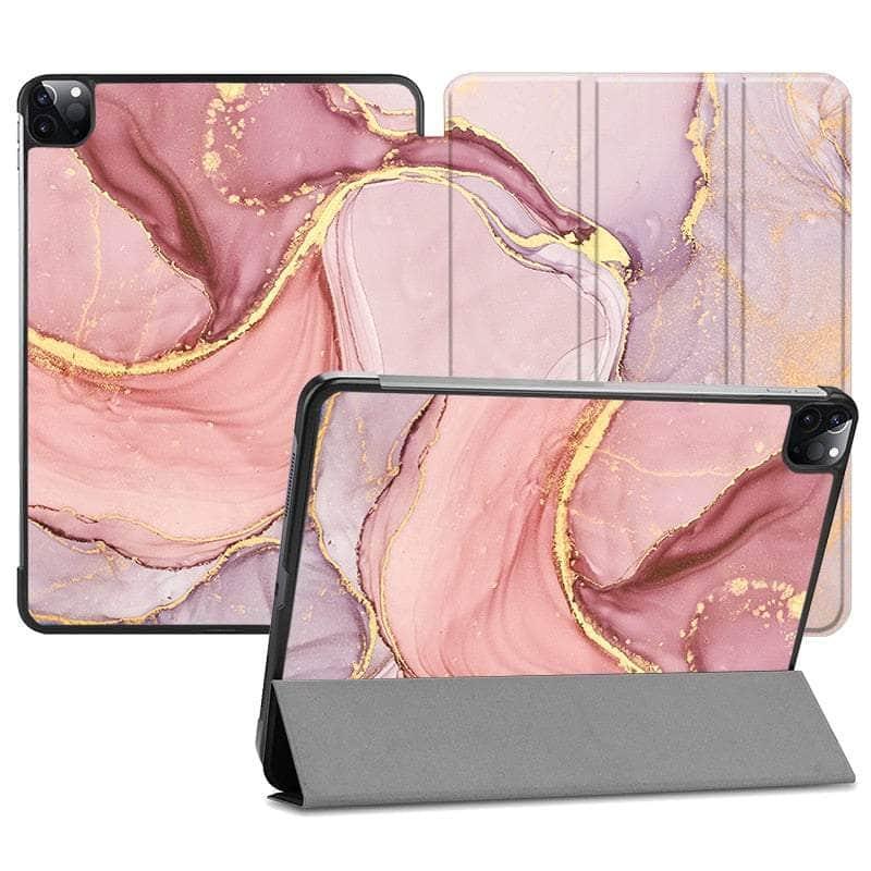 Casebuddy IP09 / iPad Pro 11 2022 MTT Marble iPad Pro 11 Vegan Leather Flip Stand