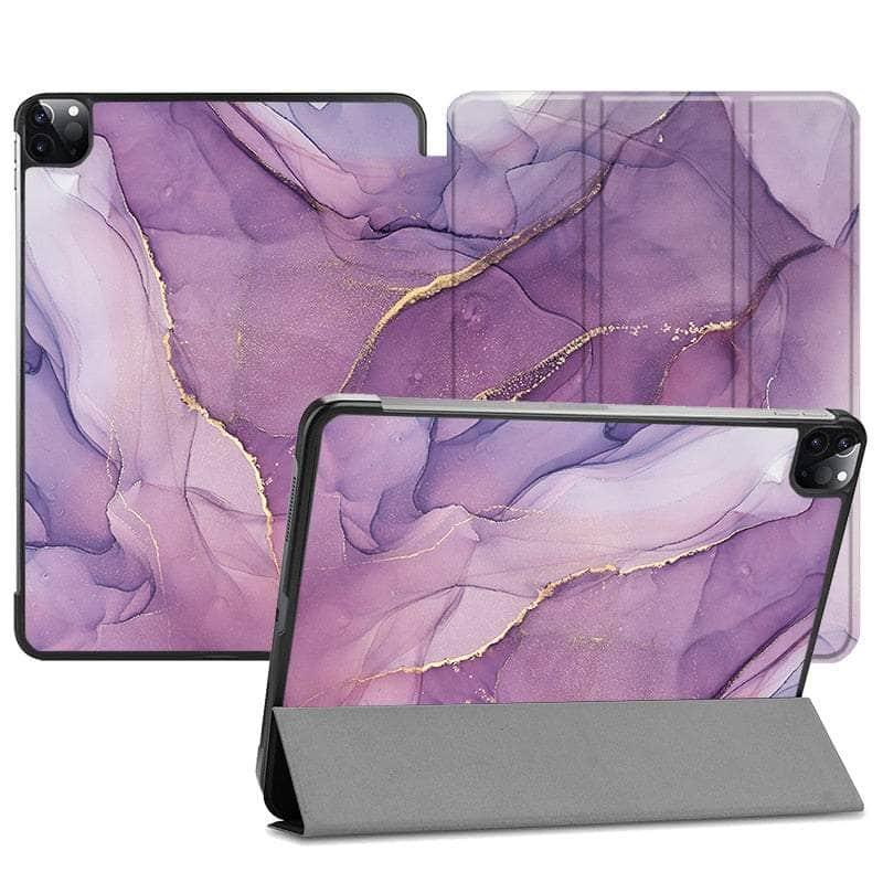 Casebuddy IP04 / iPad Pro 11 2022 MTT Marble iPad Pro 11 Vegan Leather Flip Stand