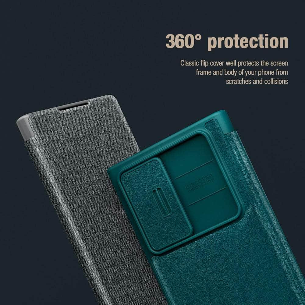 Casebuddy Nillkin Qin Pro Leather Galaxy S23 Ultra Case