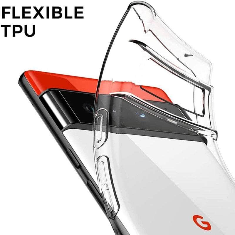 Casebuddy Pixel 6 Ultra Thin Clear Soft TPU Cover