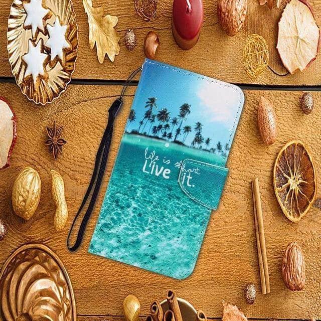 Printed Fun Style Leather Case Galaxy - CaseBuddy