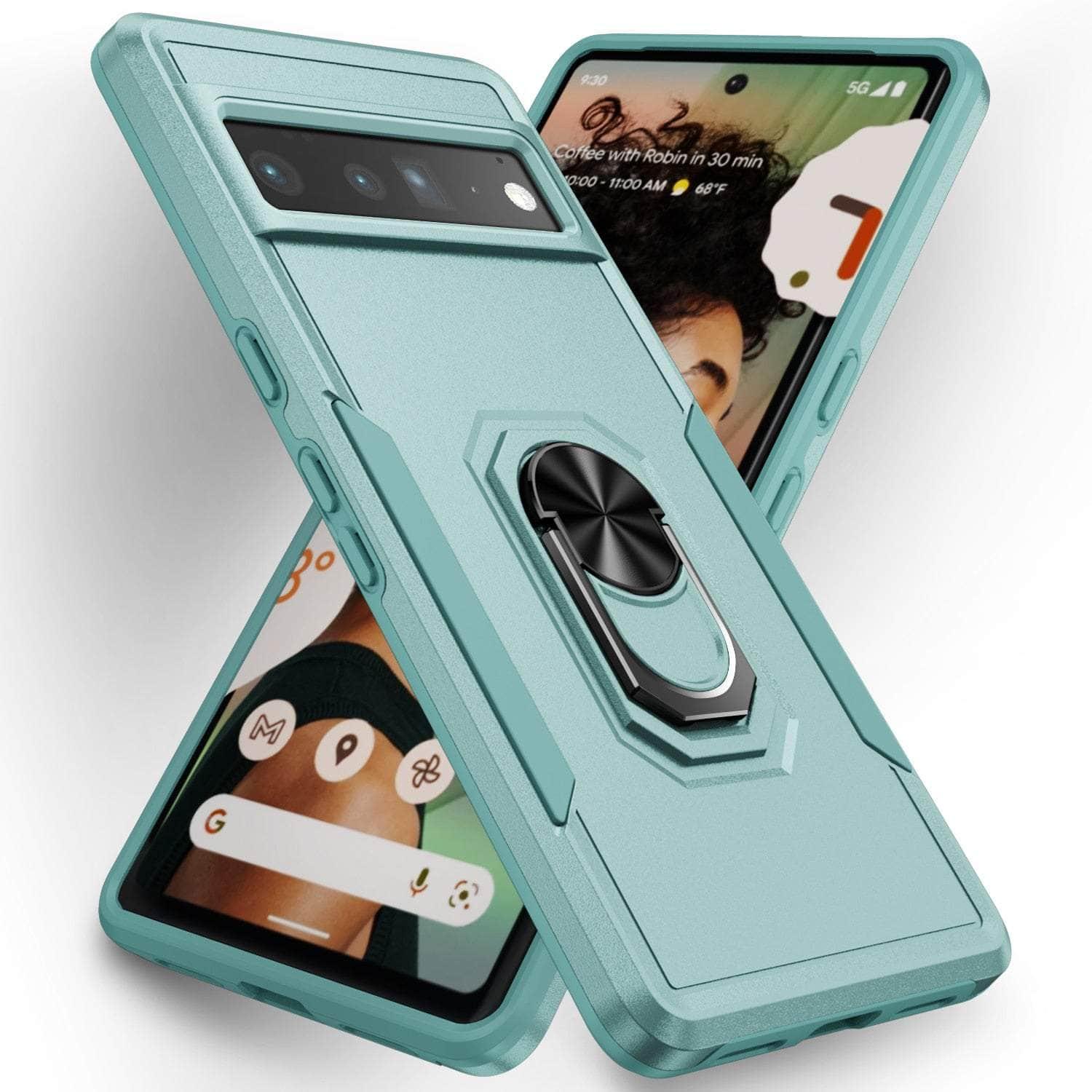 Casebuddy green / for Pixel 7 Pro Ring Bracket Heavy Duty Pixel 7 Pro Case