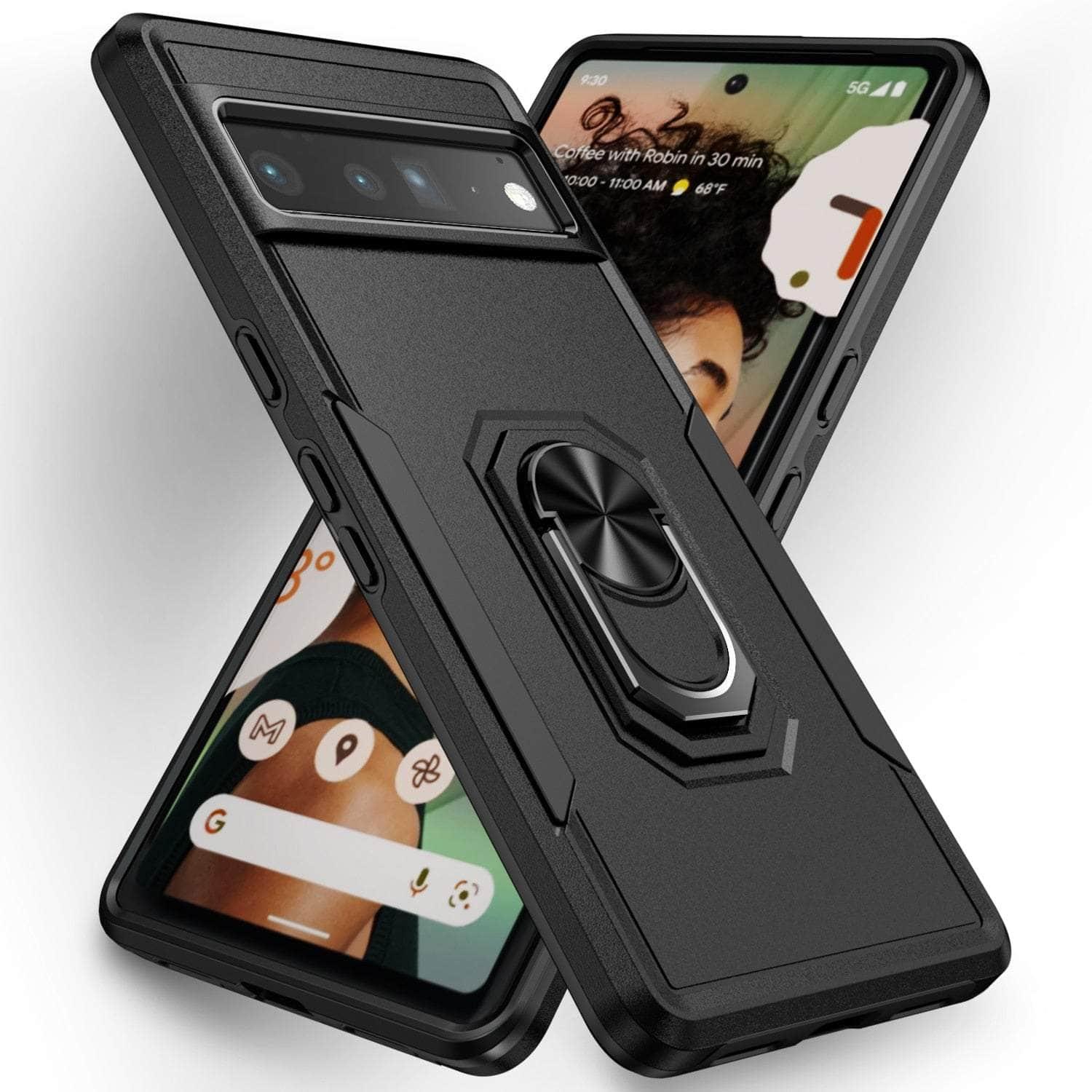 Casebuddy black / for Pixel 7 Pro Ring Bracket Heavy Duty Pixel 7 Pro Case