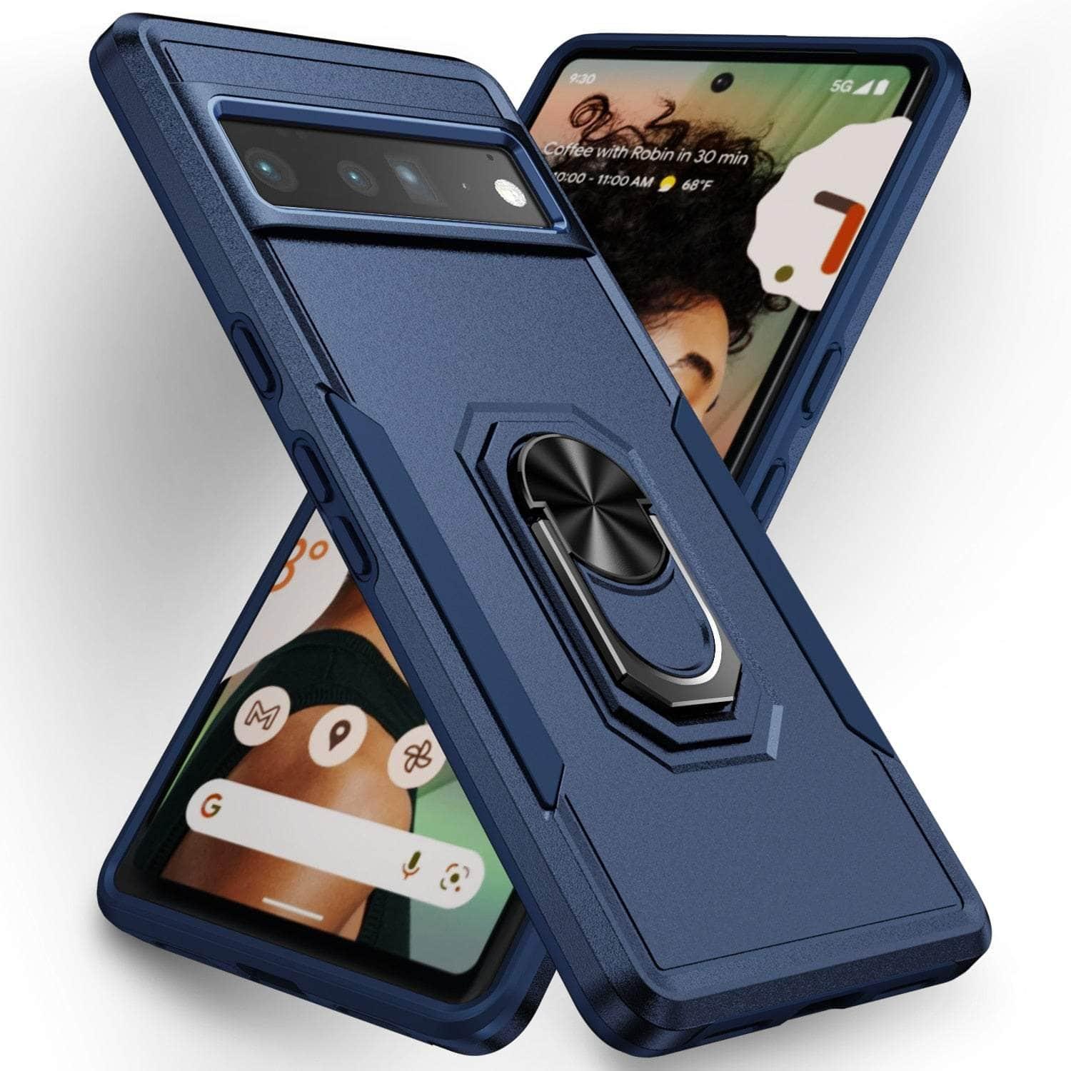 Casebuddy blue / for Pixel 7 Pro Ring Bracket Heavy Duty Pixel 7 Pro Case