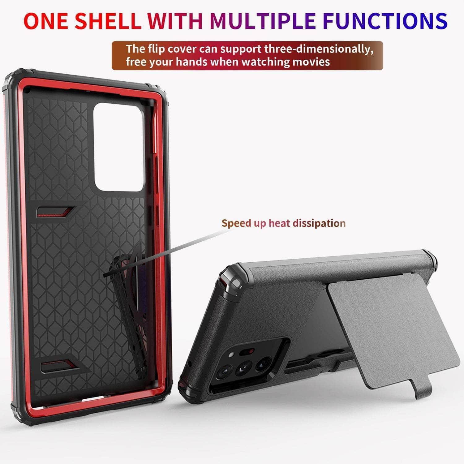 CaseBuddy Australia Casebuddy Samsung Galaxy Make up Mirror Armor Case Card Slots Holder Cover