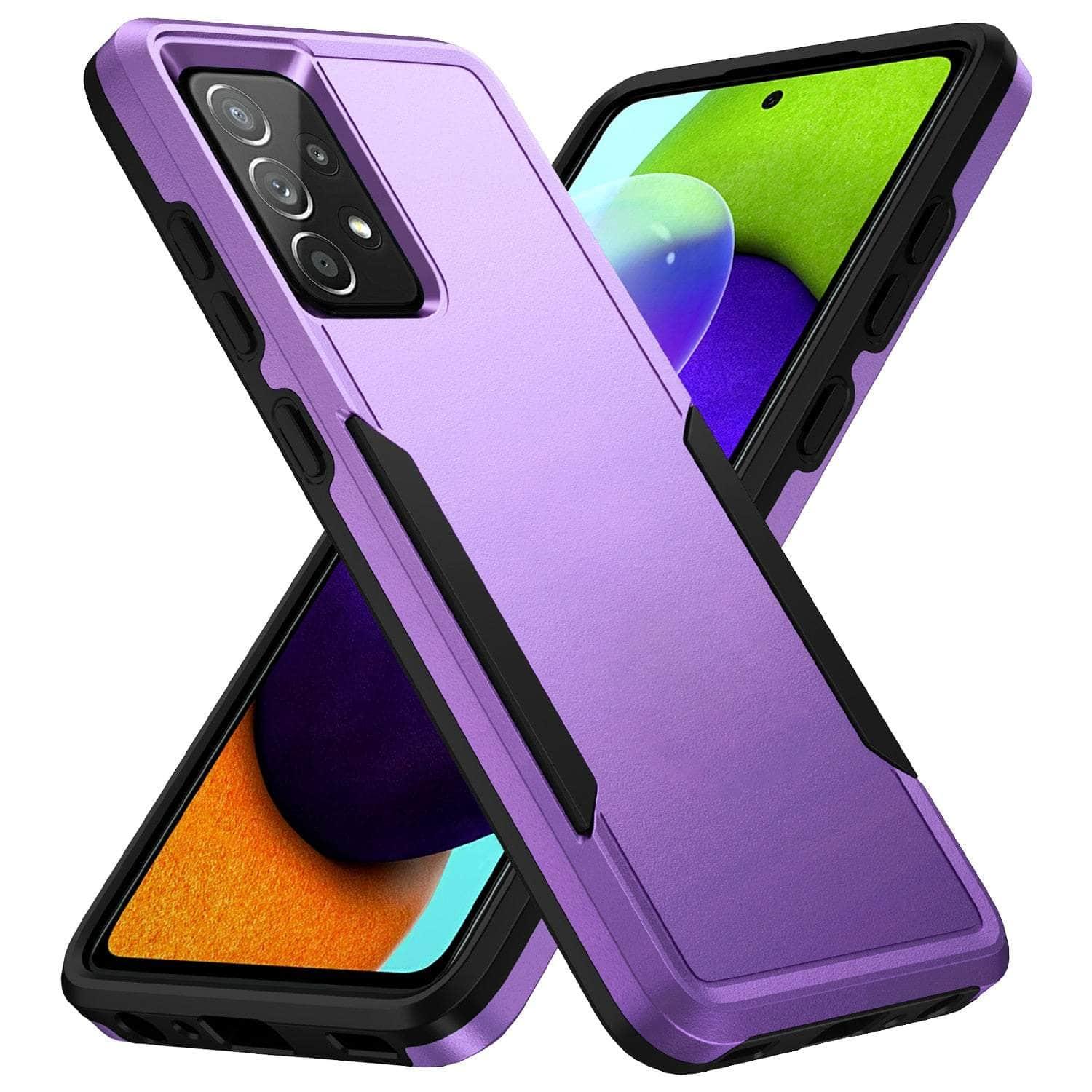 Casebuddy purple / for A13 5G SM-A136 Shockproof Precise Cutout Galaxy A13 Case