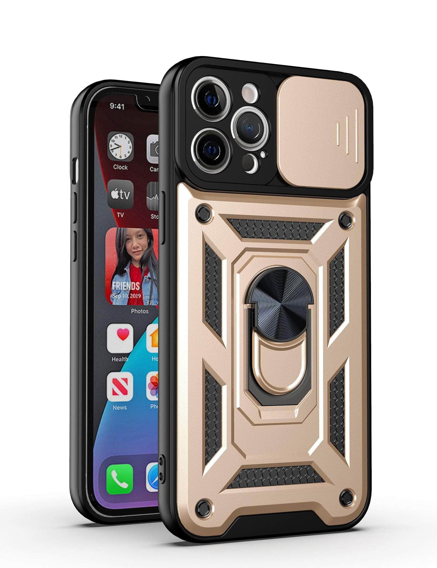 Casebuddy T3 / For iPhone 14Pro MAX Slide Armor iPhone 14 Pro Max TPU Back Cover