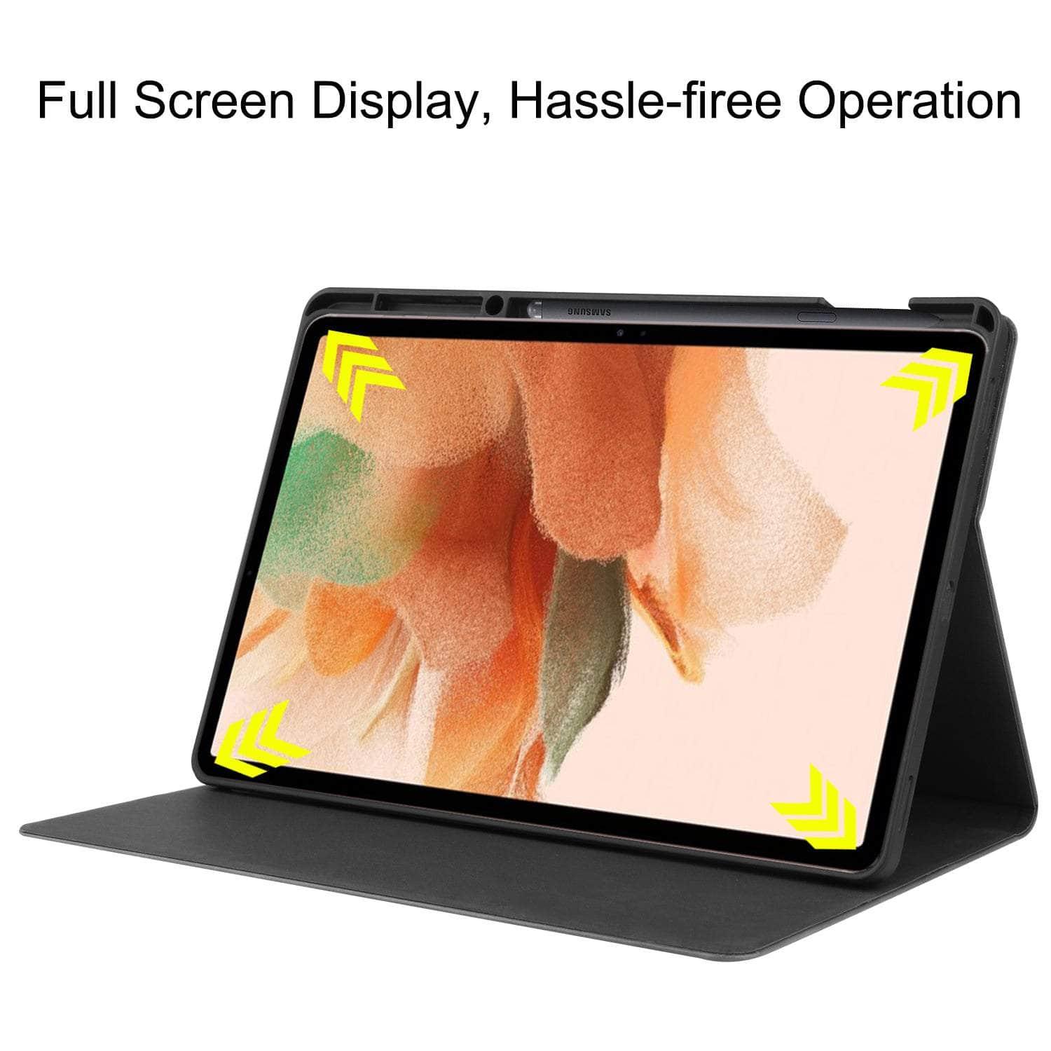 CaseBuddy Australia Casebuddy Smart Tab S8 Ultra X906 Protective Magnetic Adsorption Cowhide Leather Case