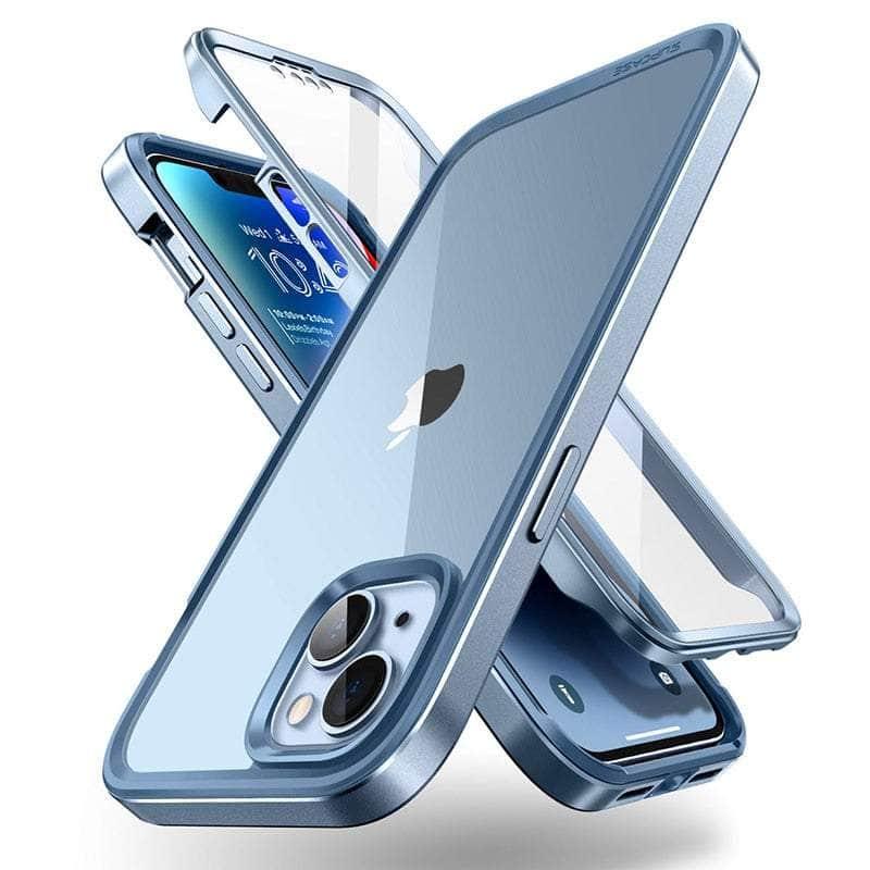 Casebuddy Azure / PC + TPU SUPCASE iPhone 14 Plus UB Edge XT Slim Frame Clear Case