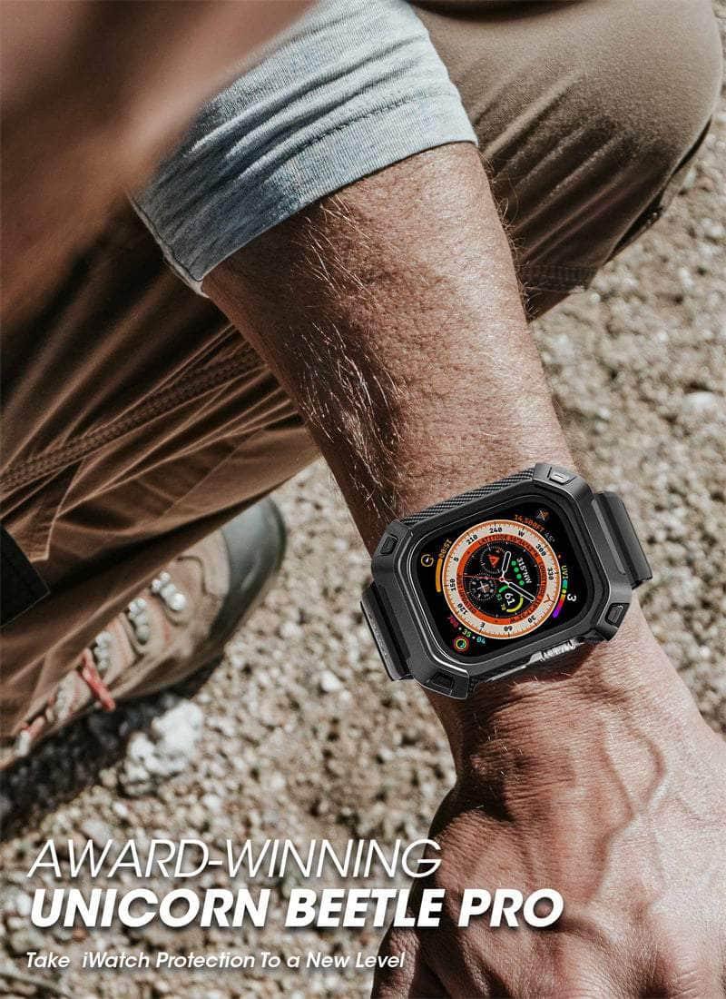 Casebuddy Black SUPCASE UB Pro Apple Watch Ultra 49mm 2022 Rugged Protective Case