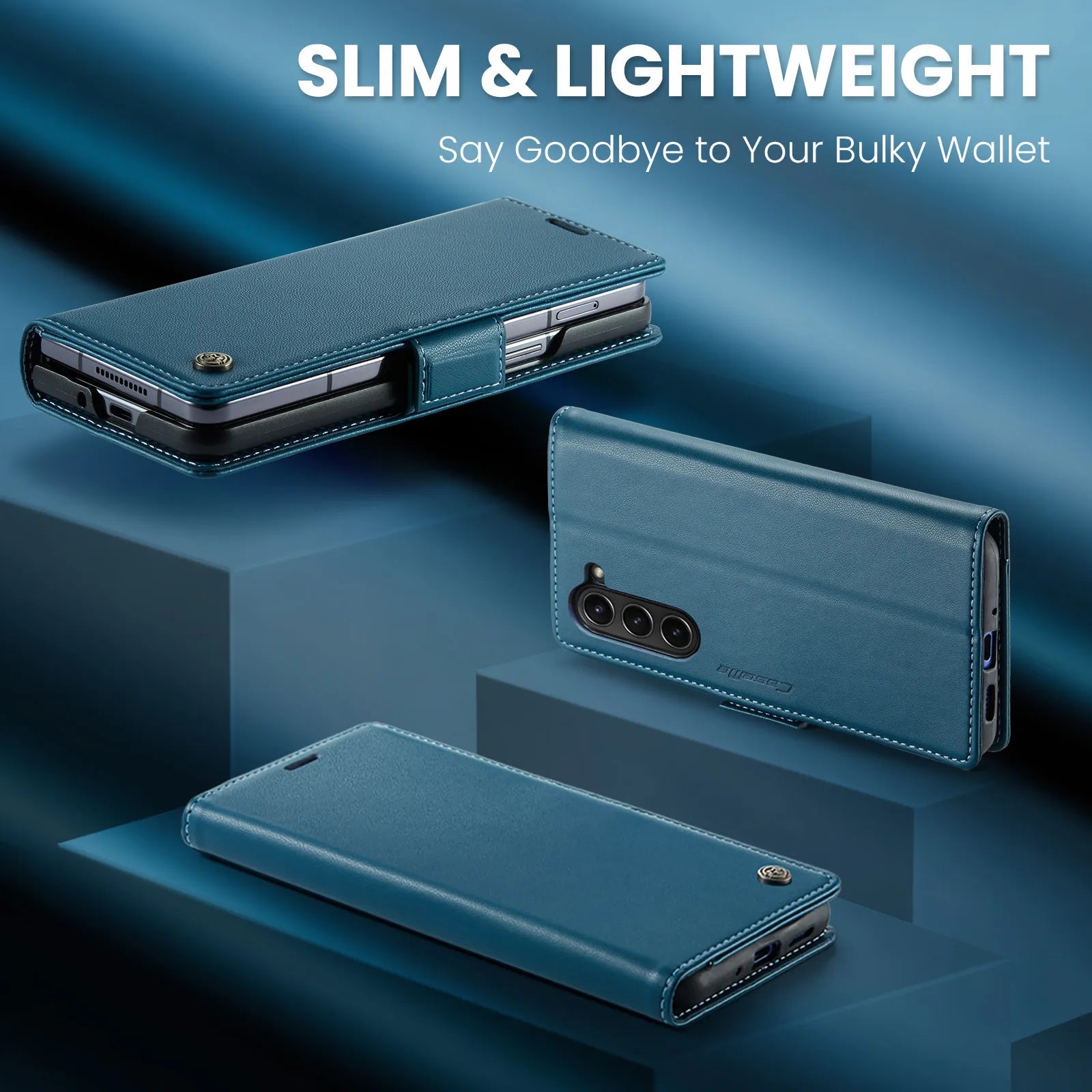 Magnetic Durable Galaxy Z Fold 7 Wallet Card Holder Cover