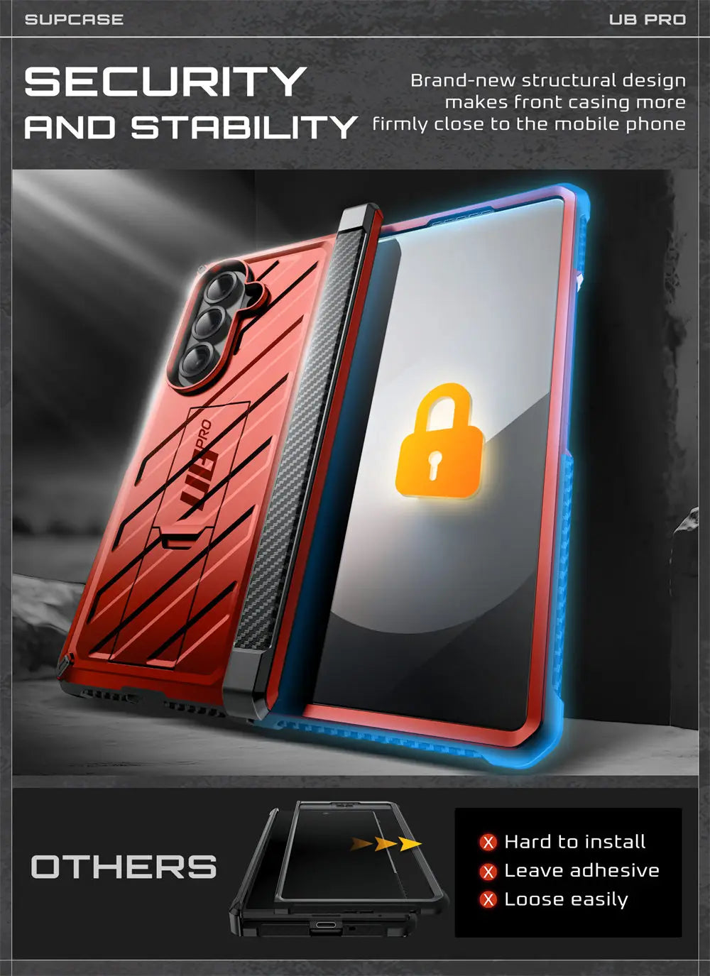 SUPCASE Galaxy Z Fold 7 UB Pro Rugged Phone Case