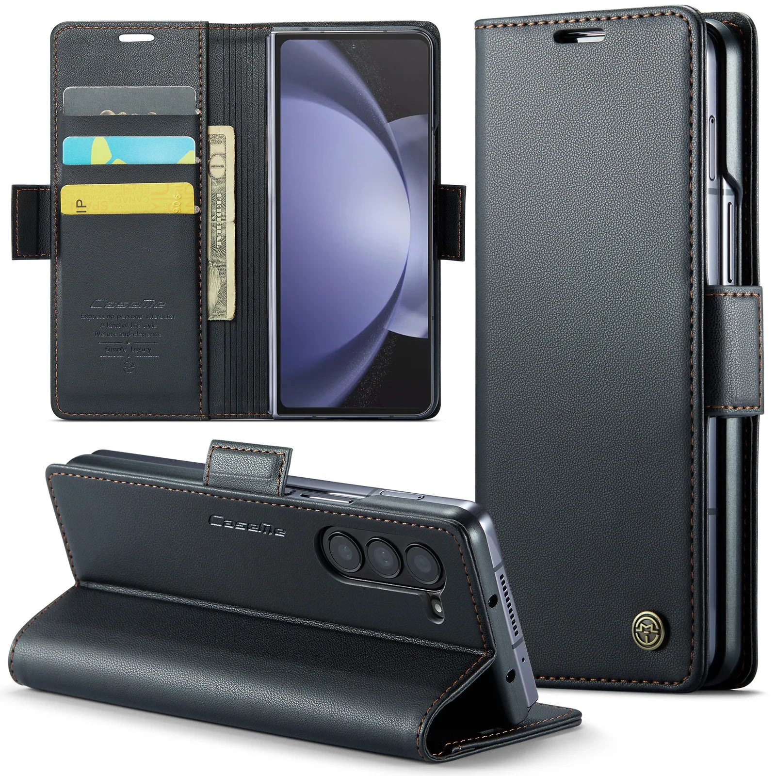 Magnetic Durable Galaxy Z Fold 7 Wallet Card Holder Cover