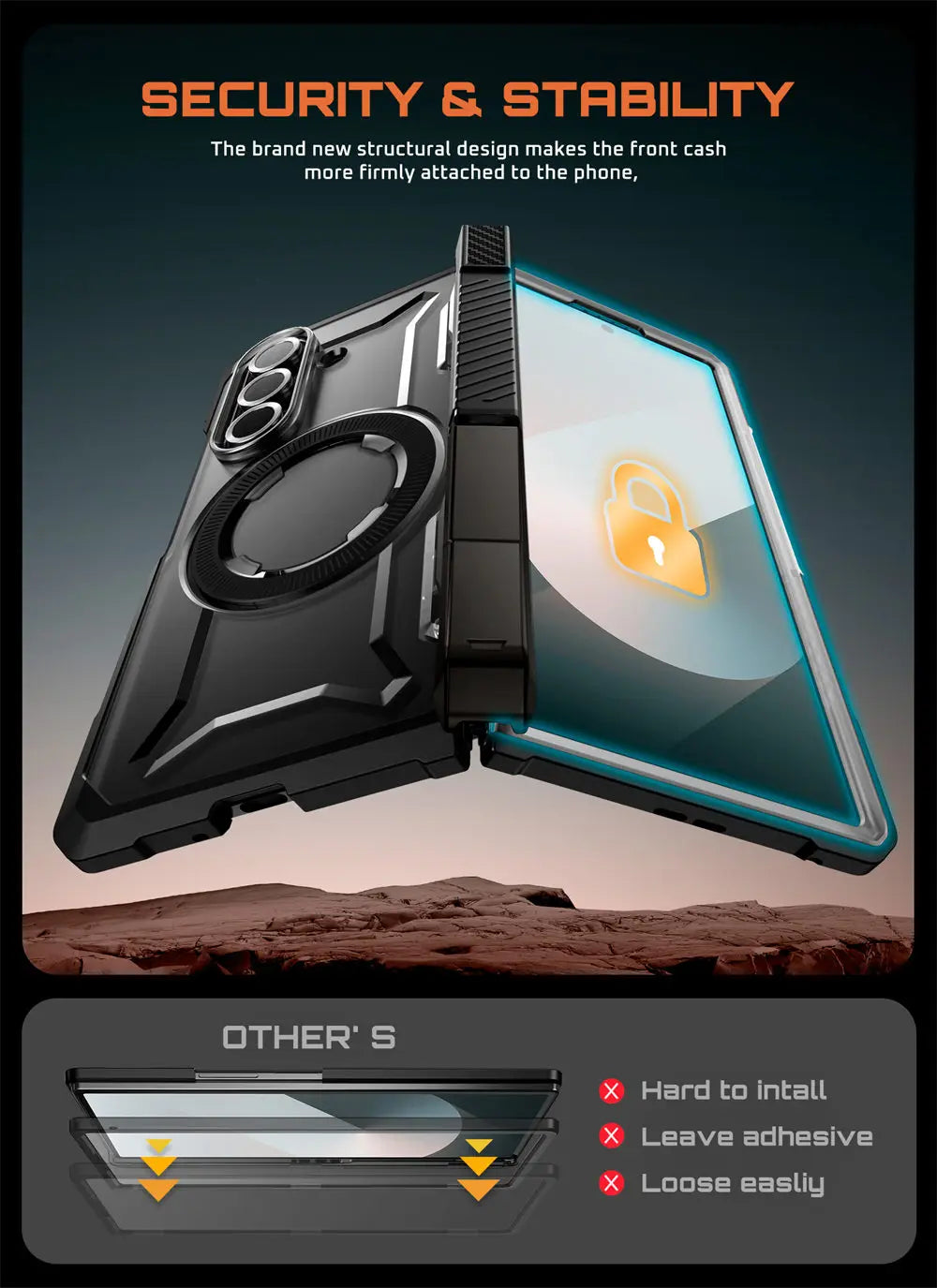 SUPCASE Z Fold 7 UB Grip Anti-Scratch Heavy Duty Case