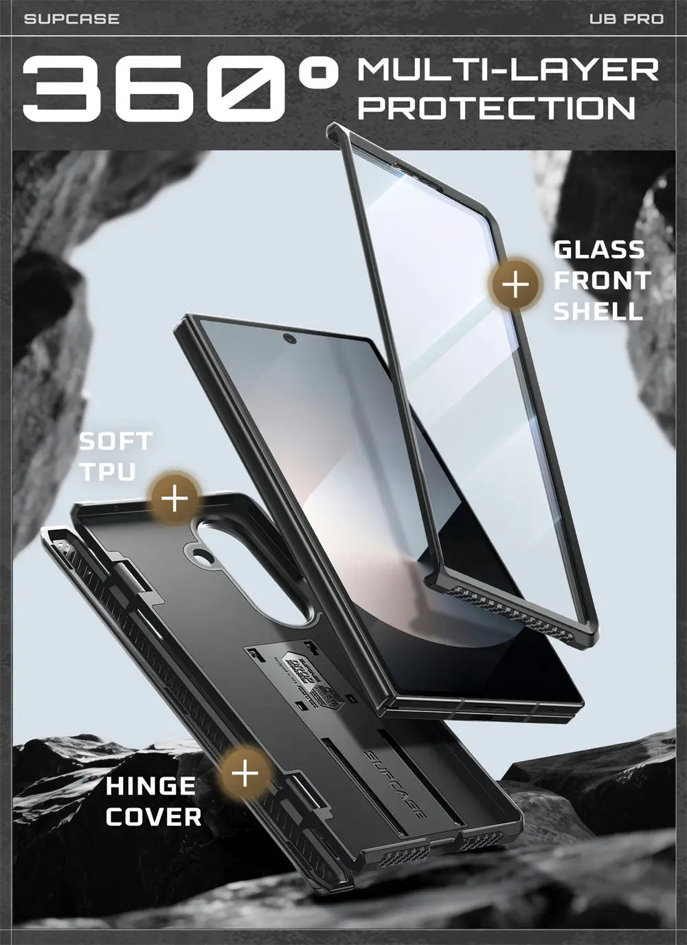 SUPCASE Galaxy Z Fold 7 UB Pro Rugged Phone Case